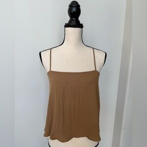Z Supply Tan Brown Camisole Top